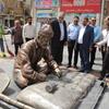 رونمایی از المانهای مشاغل کهن در سلمان فارسی اهواز؛ قاب خاطرههای خوزستان بر دیوار شهر